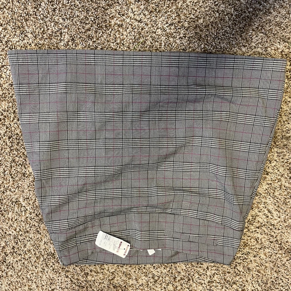 NEW with tags plaid dress mini skirt